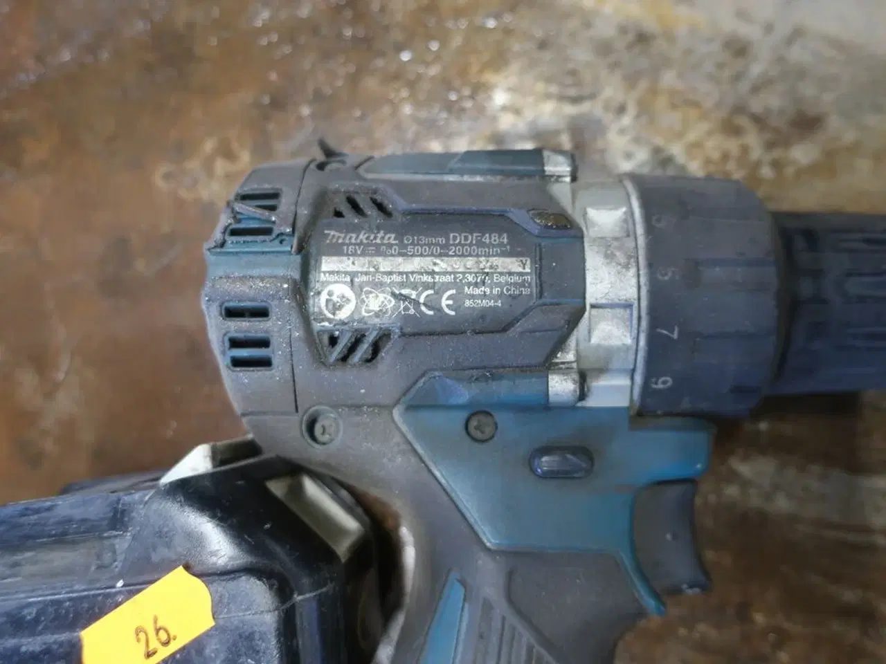 Billede 6 - 2 stk. akku håndværktøj MAKITA DDF484 med 3 stk. batterier