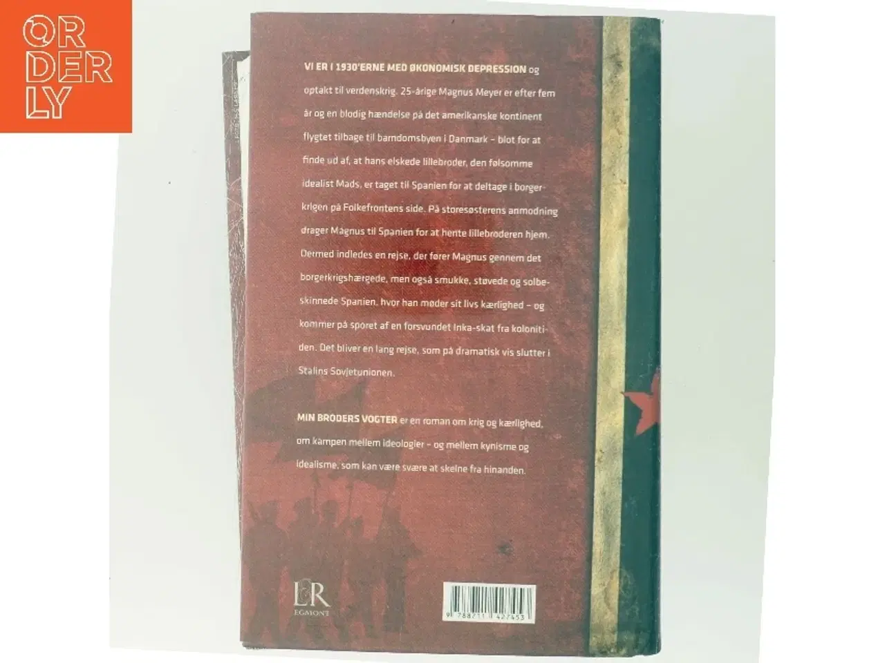 Billede 3 - Min broders vogter : roman (Klassesæt) af Leif Davidsen (Bog)