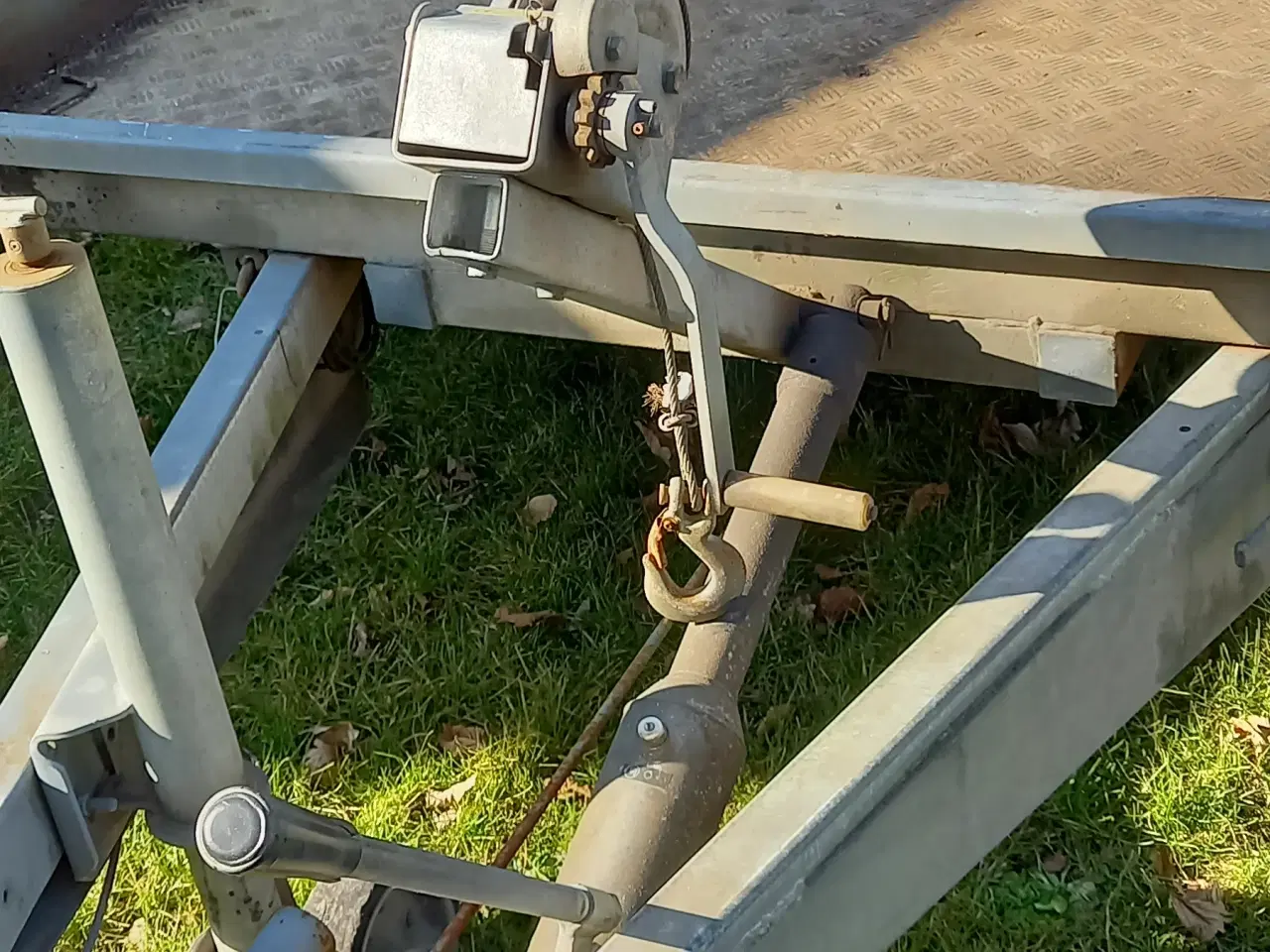 Billede 5 - Auto-Maskintrailer med alu-bund, for maskinkørsel