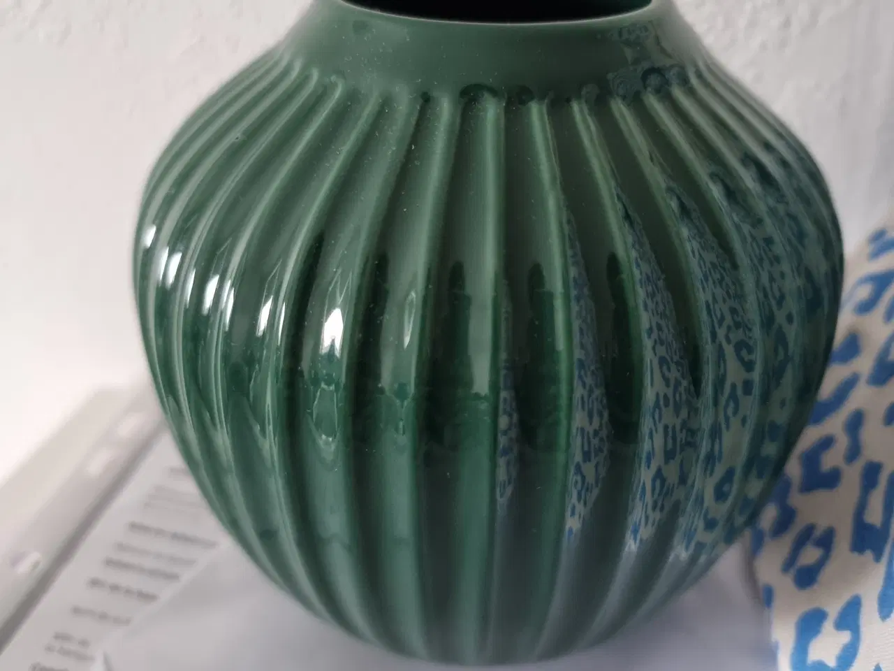 Billede 1 - Kähler vase grøn