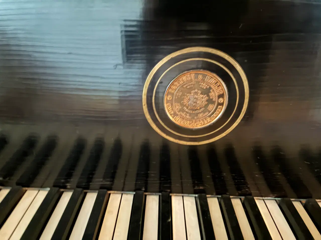 Billede 4 - Antikt spinet fra Hornung & Møller fra 1872 