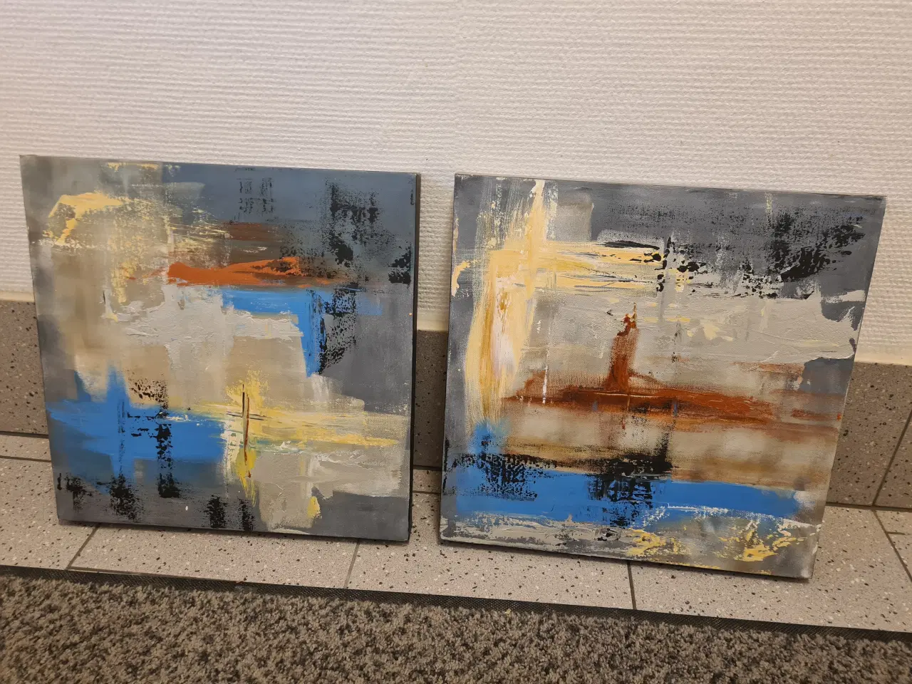 Billede 1 - Abstrakte Malerier