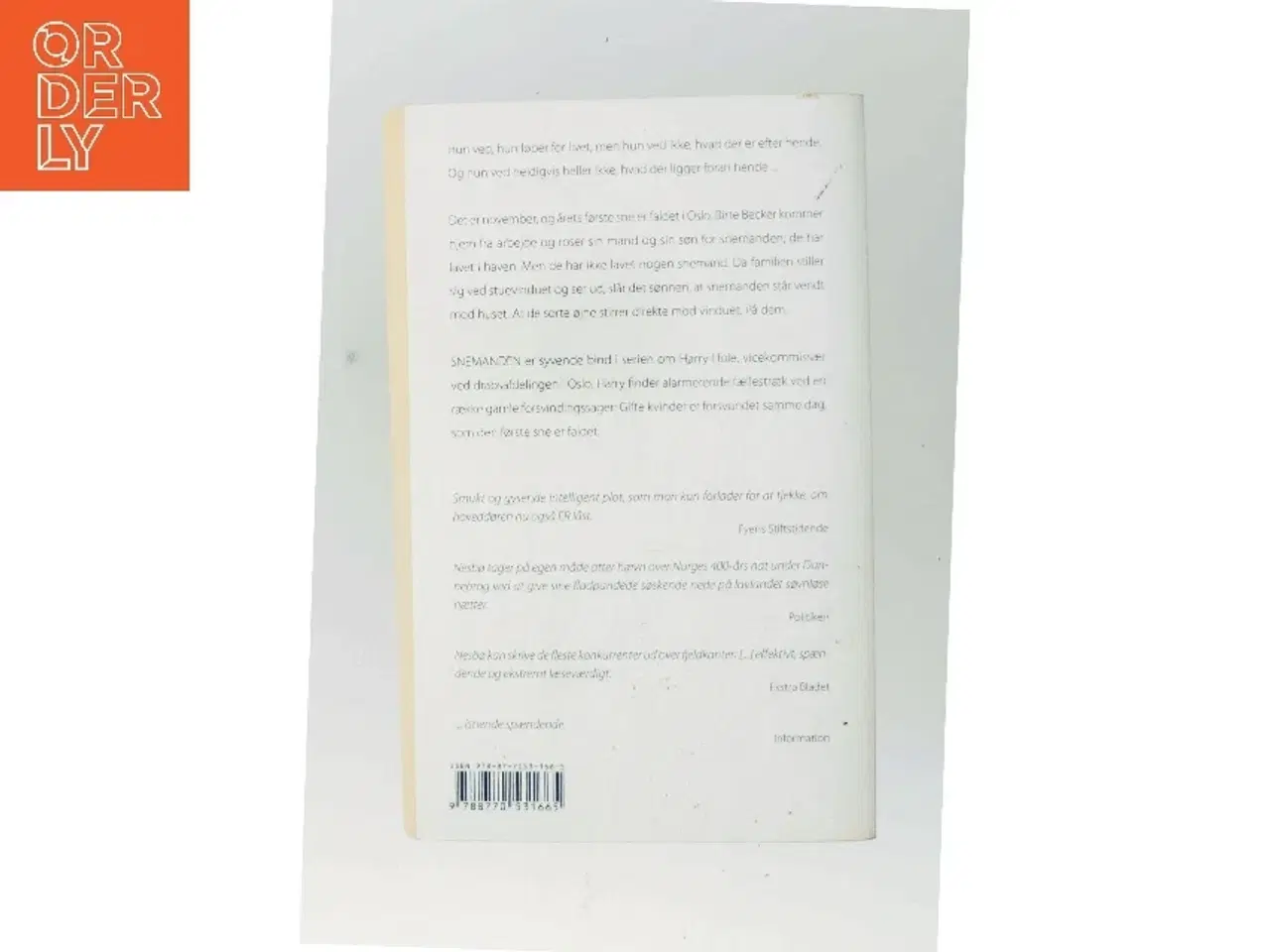 Billede 3 - Snemanden af Jo Nesbø (Bog)