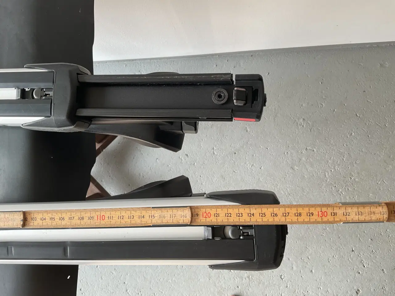 Billede 6 - Thule slidebar tagbøjlesystem i aluminium