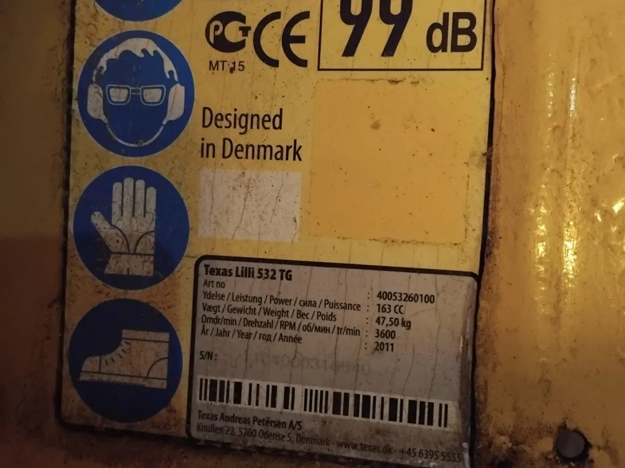 Billede 3 - Texas havefræser, ældre model 5hk med bakgear