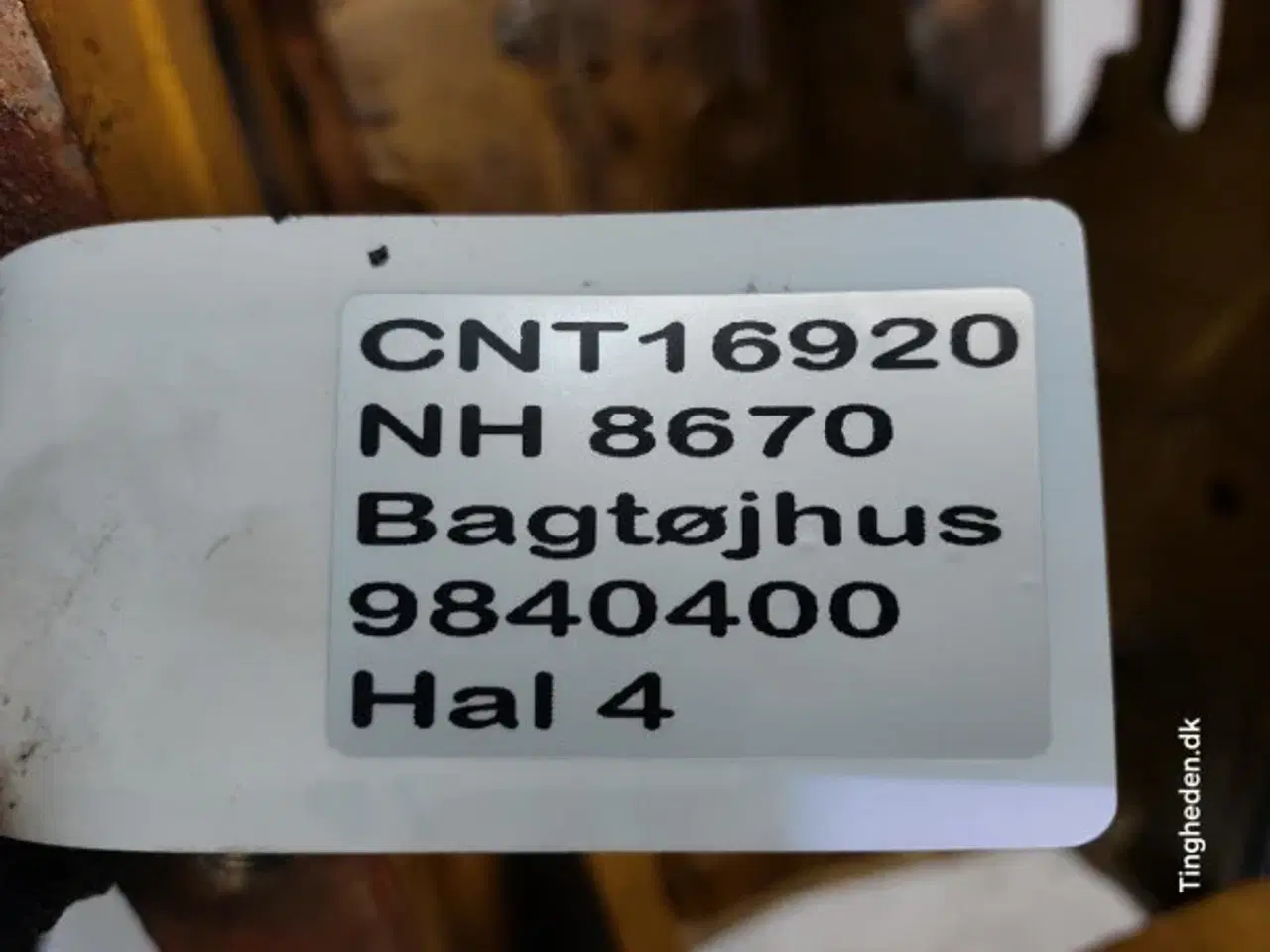 Billede 22 - New Holland 8670 Bagtøjhus 9840400