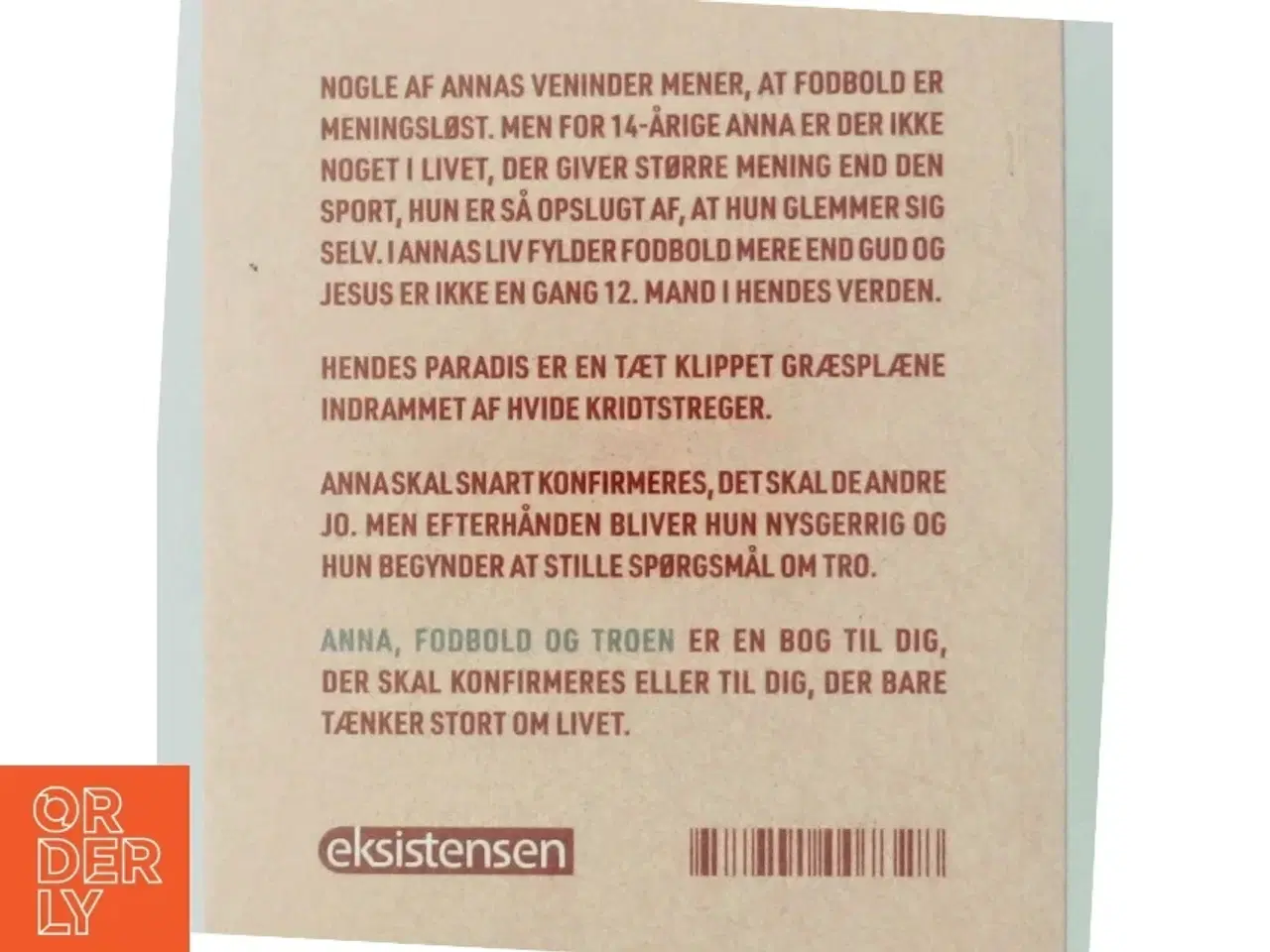 Billede 3 - Anna, fodbold og troen : en historie om det, der ikke kan måles og vejes af Pauli Andersen (f. 1954-05-27) (Bog)