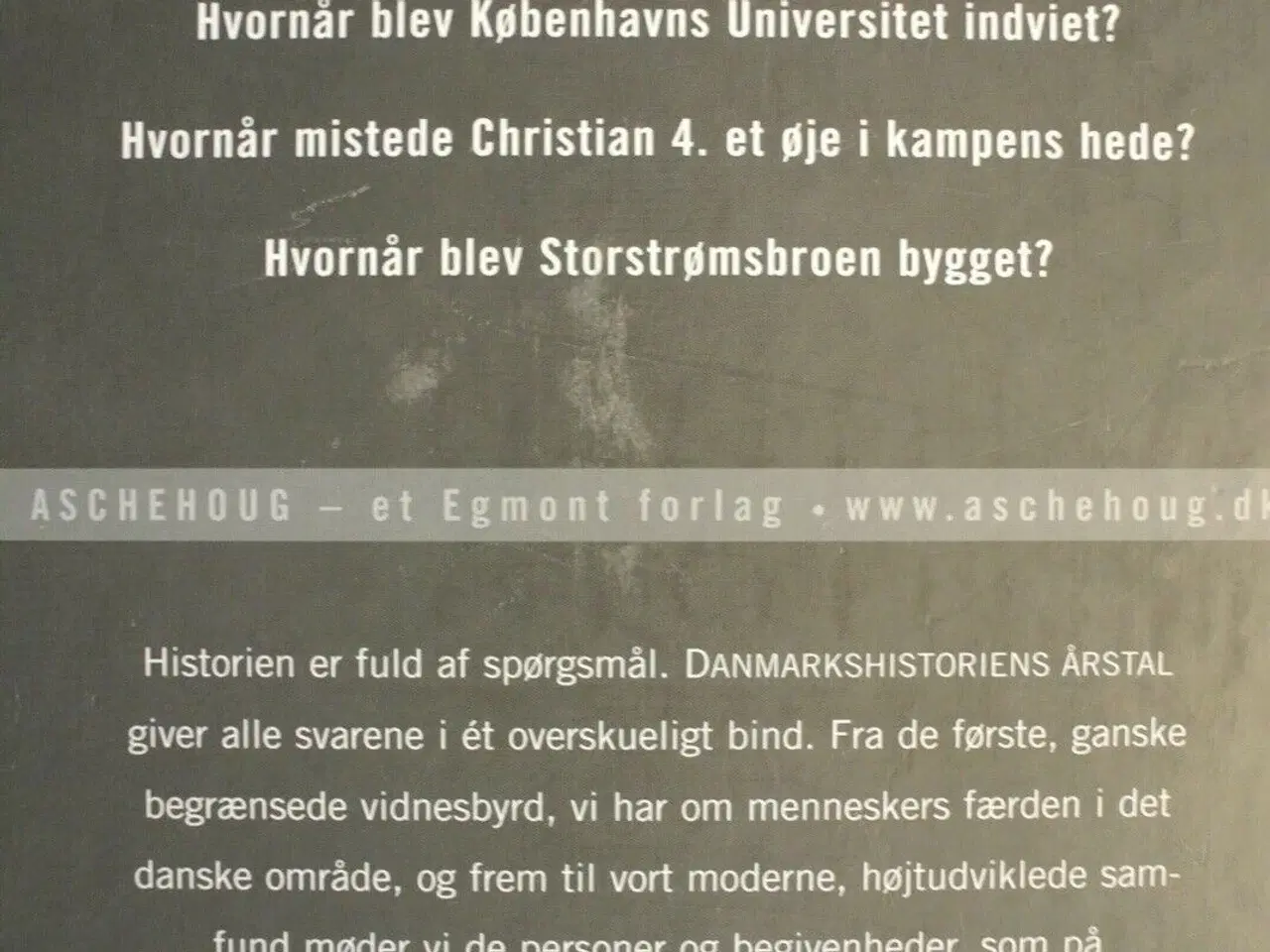 Billede 3 - danmarkshistoriens årstal, red. af jon bloch skipp