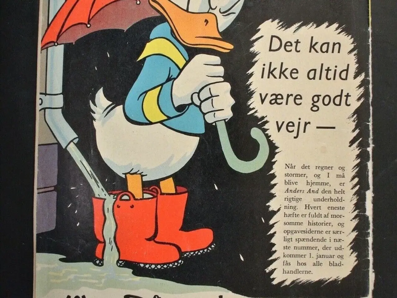 Billede 2 - walt disneys solohæfte nr. 19 anders and jul i pen