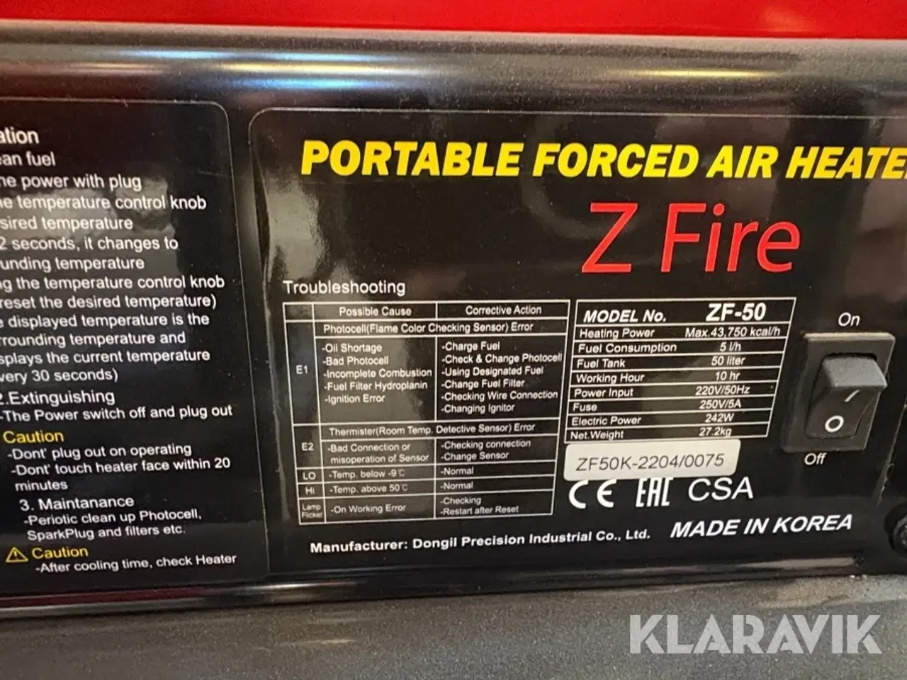 Billede 8 - Varmekanoner P-Lindberg ZF-50 2 styk