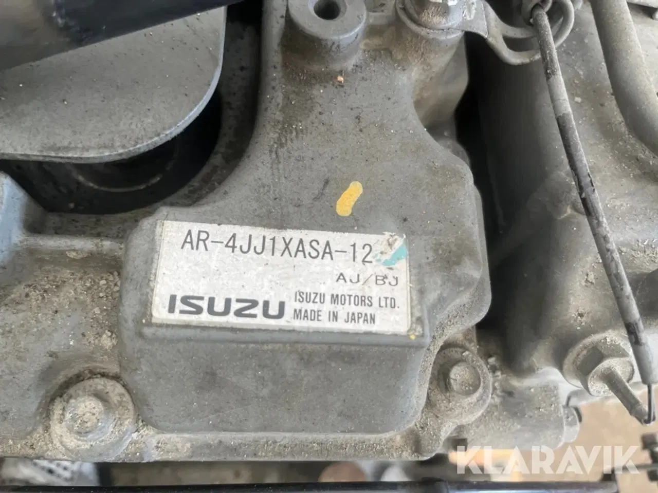 Billede 7 - Motor Isuzu AR/4JJ1XASA-12 1 styk til reservedele