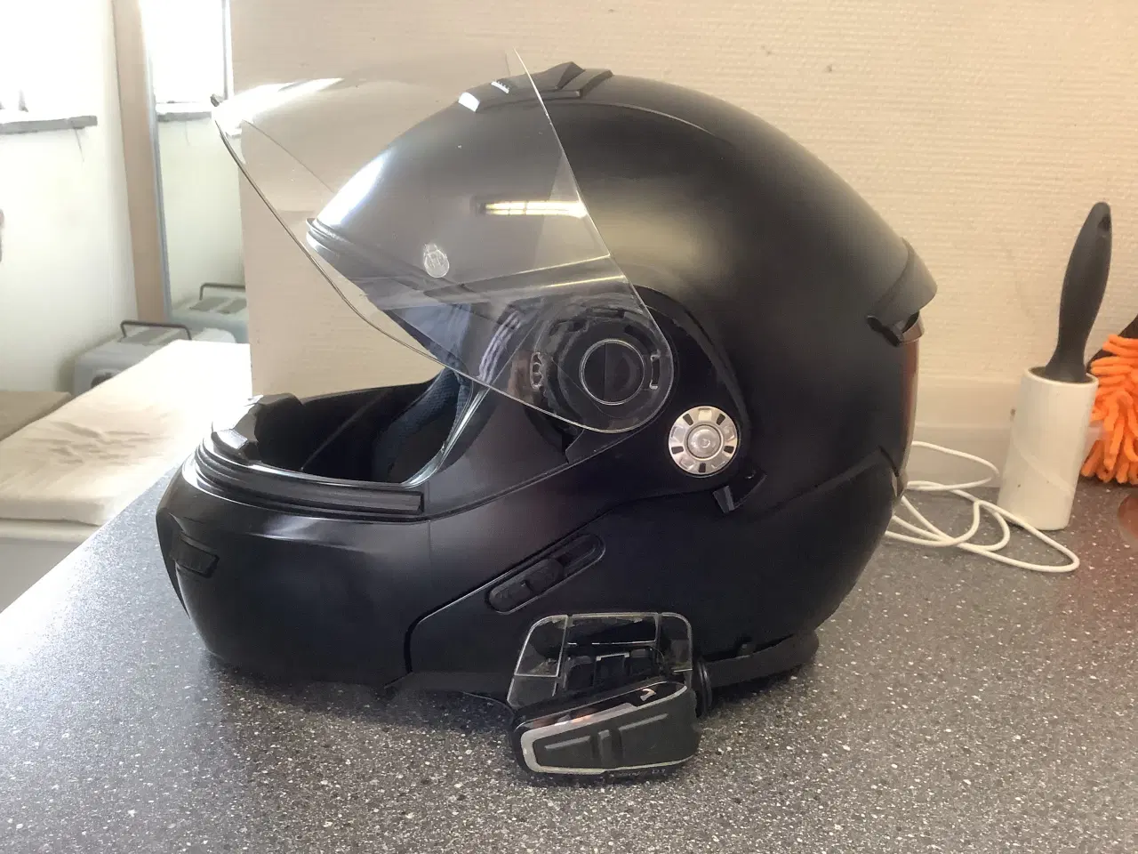 Billede 3 - Styrthjelm Nolan Grex m. Cardo headset str. L