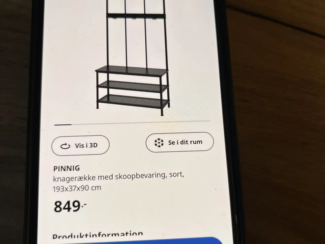 Billede 2 - Sko stativ