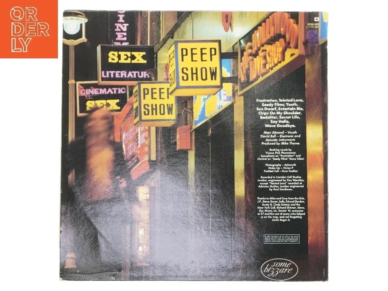 Billede 2 - Soft Cell - Non-Stop Erotic Cabaret LP album