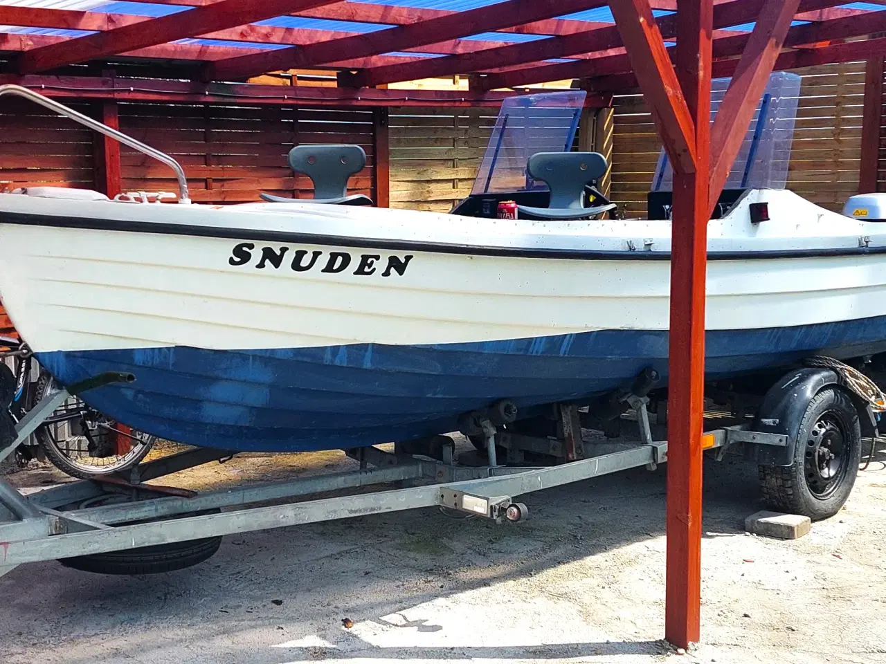 Billede 2 - 16 fod fritidsbåd med motor og trailer