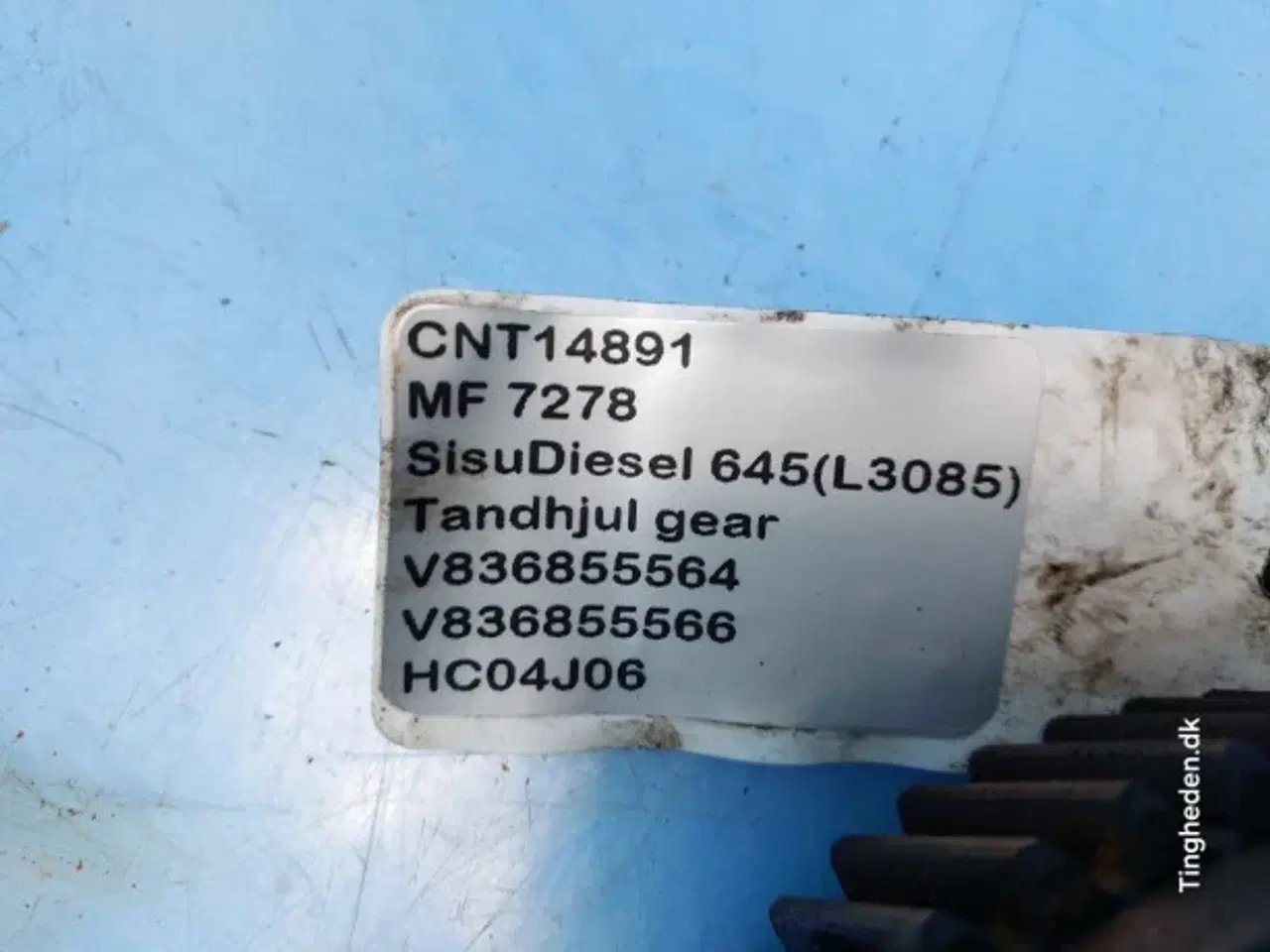 Billede 14 - SisuDiesel 645 Tandhjul Gear V836855564