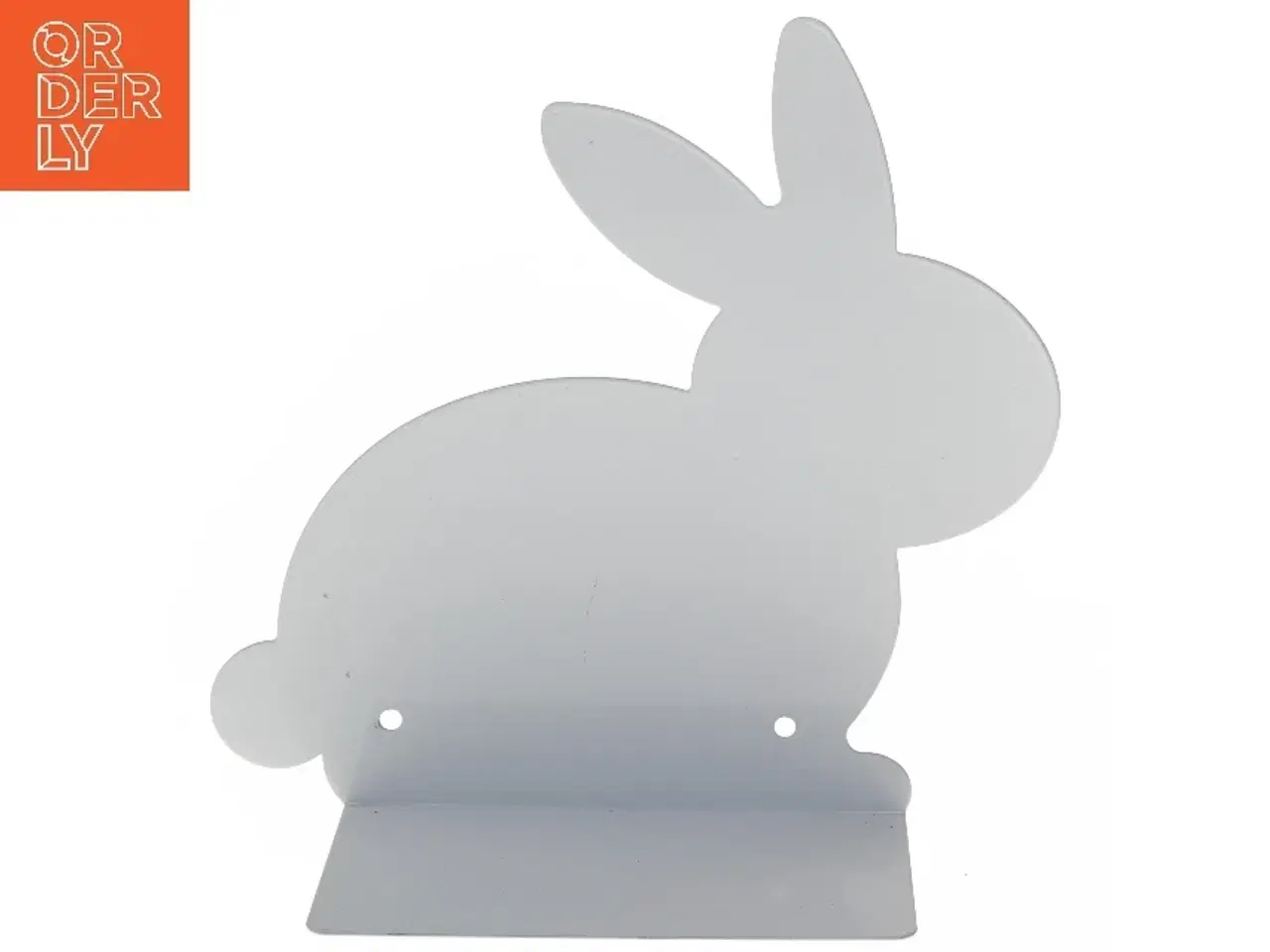 Billede 1 - Bunny-design bogstøtte fra Søstrene Grene (str. 23x23 cm)