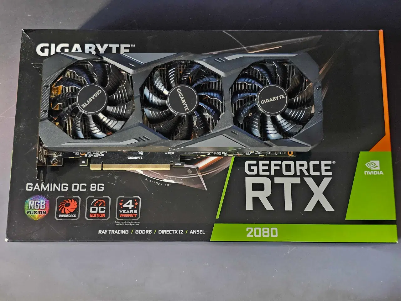 Billede 2 - RTX 2080 - Gigabyte GAMING OC