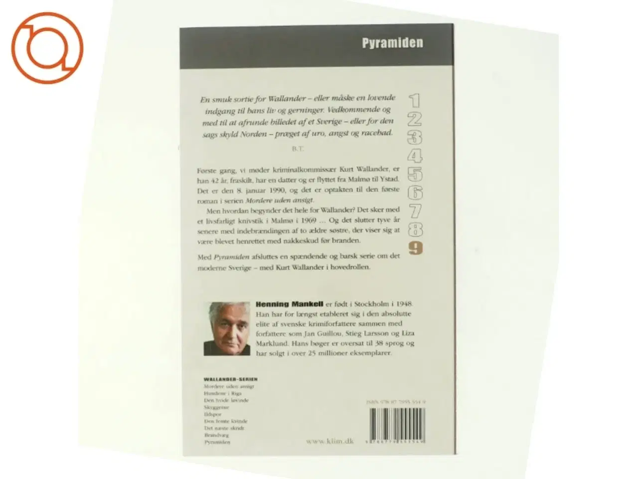 Billede 3 - Pyramiden af Henning Mankell (Bog)