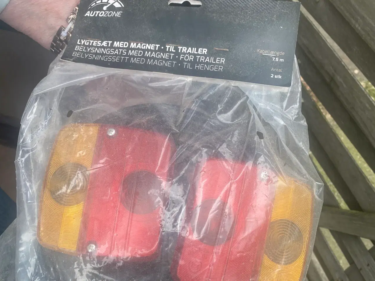 Billede 1 - Lygtesæt til trailer