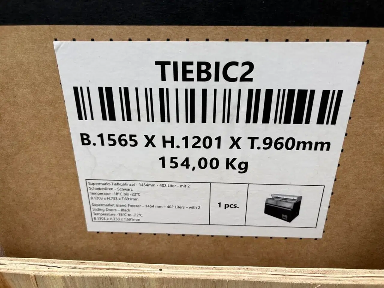 Billede 2 - Kølemontre TIEBIC2