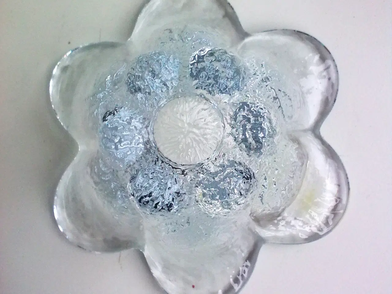 Billede 9 - Holmegaard 10 stk. SW æg is glas blomst KREA