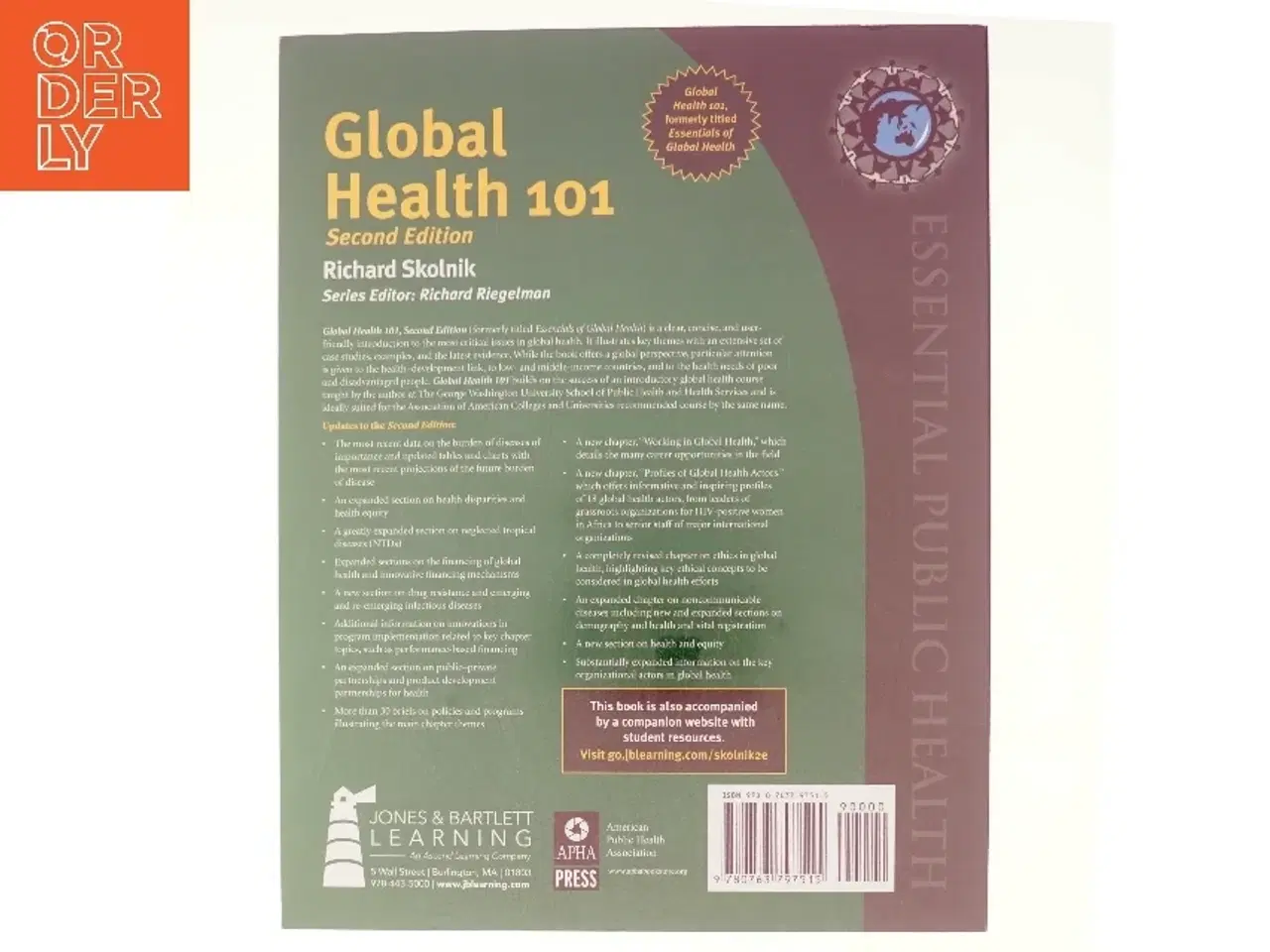 Billede 3 - Global Health 101 af Richard Skolnik (Bog)