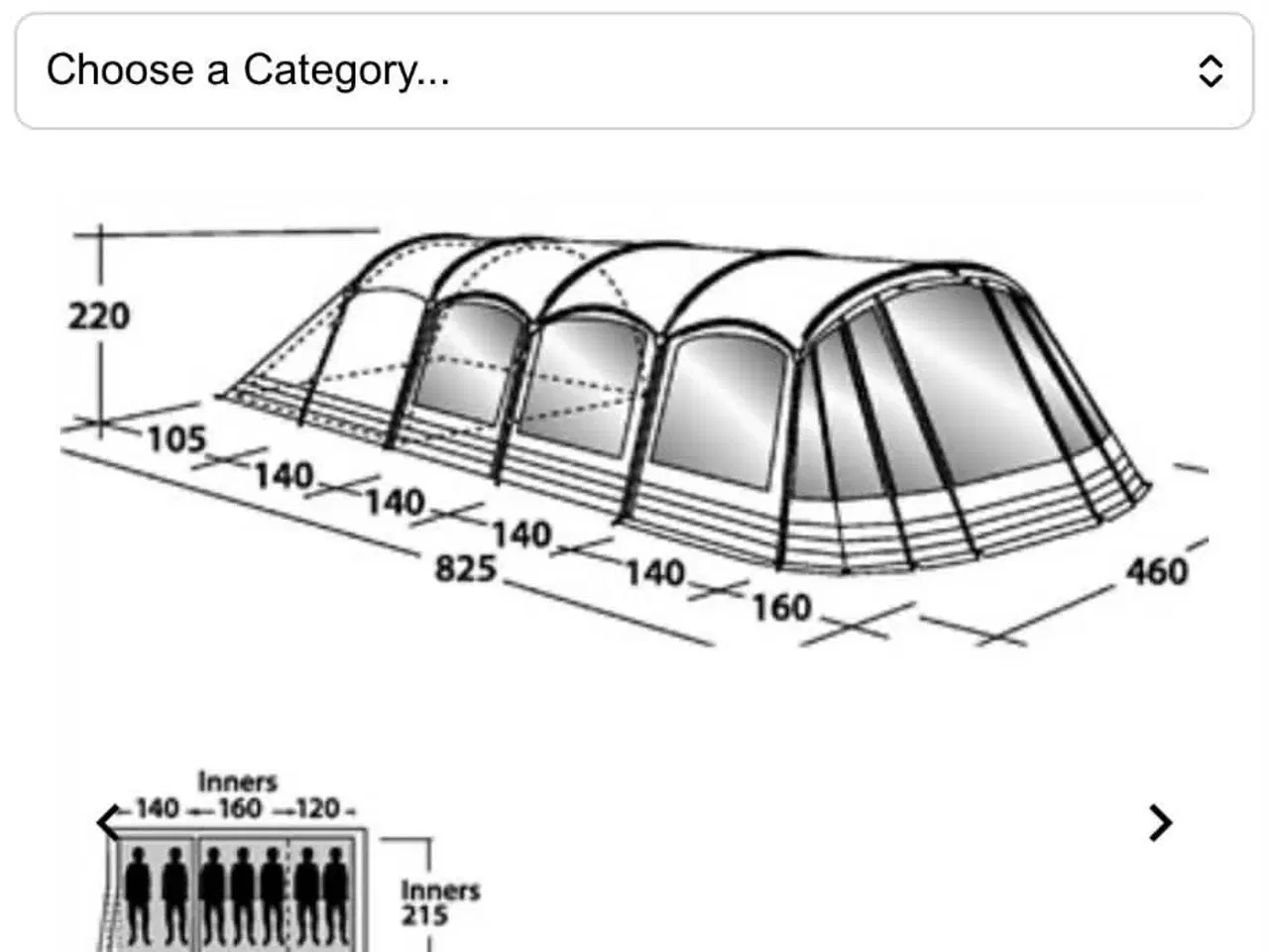 Billede 1 - Stort familietelt
