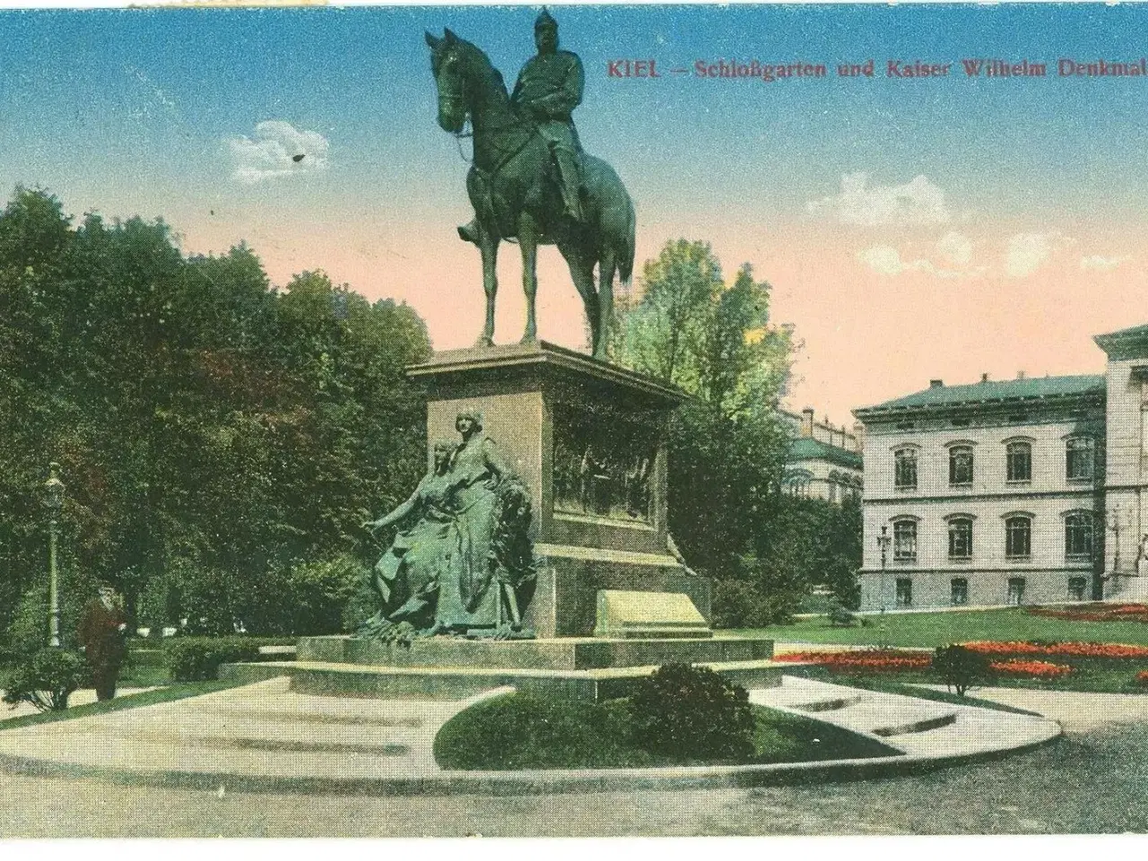 Billede 1 - Kiel. Schlossgarten. 1918
