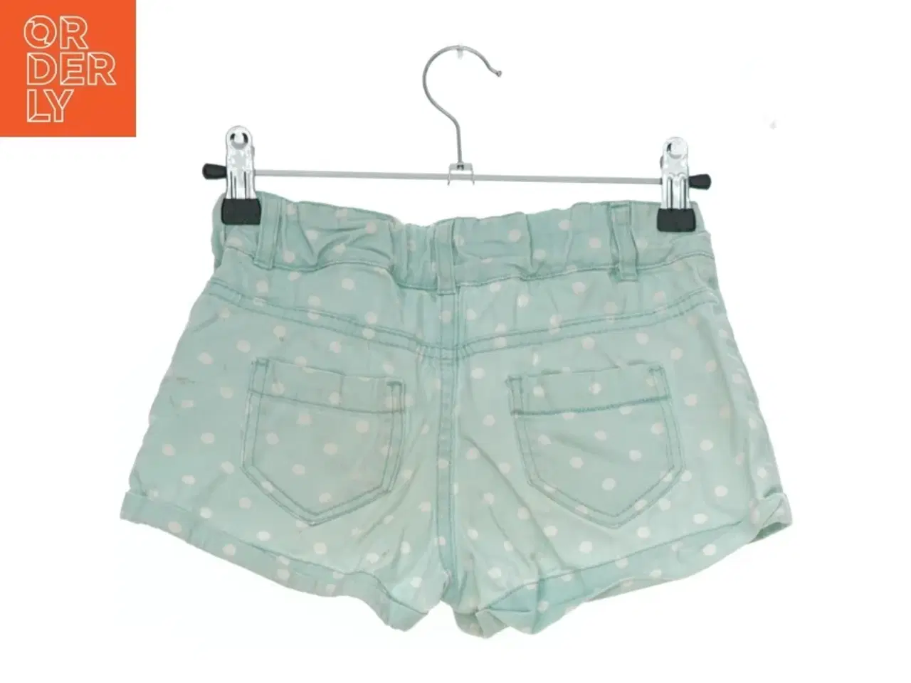 Billede 2 - Mintgrønne shorts med prikker fra Unit (str. 122)