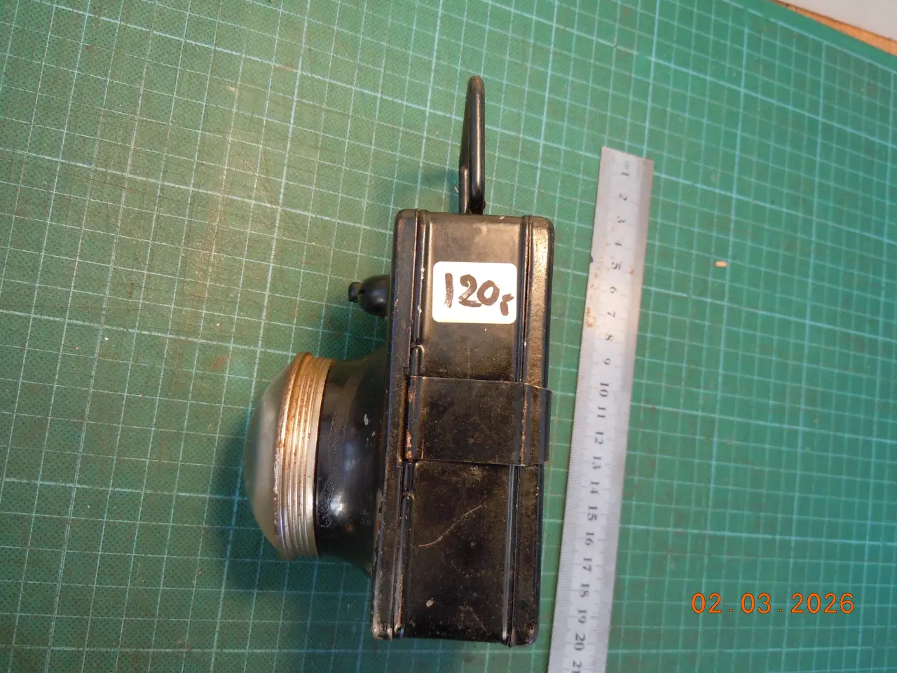 Billede 6 - Pertrix håndlygte/Feltlygte.2. V.K.