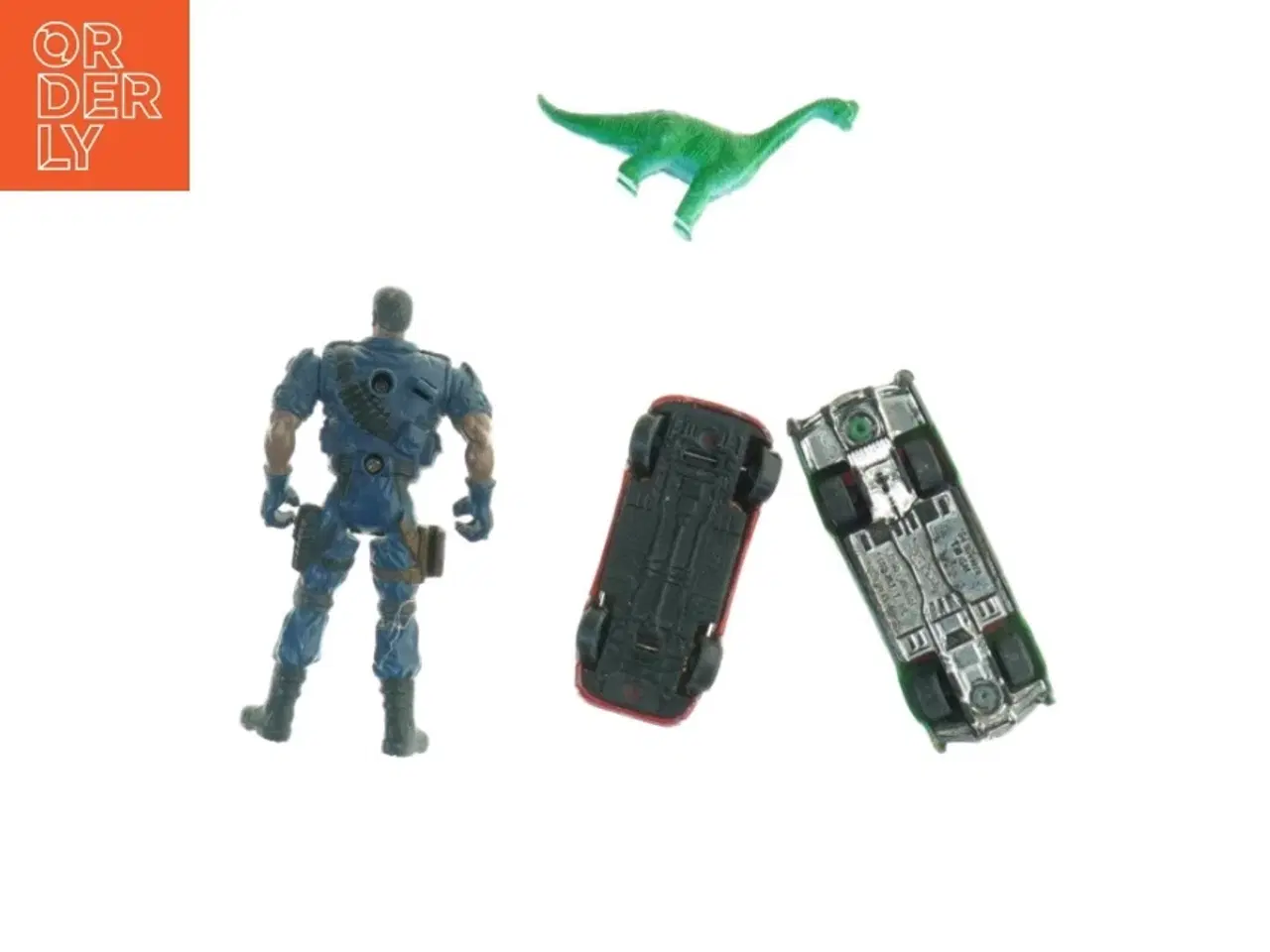 Billede 4 - Legetøjsbiler og actionfigur (str. 10 x 5 cm til 7 x, 2 cm)