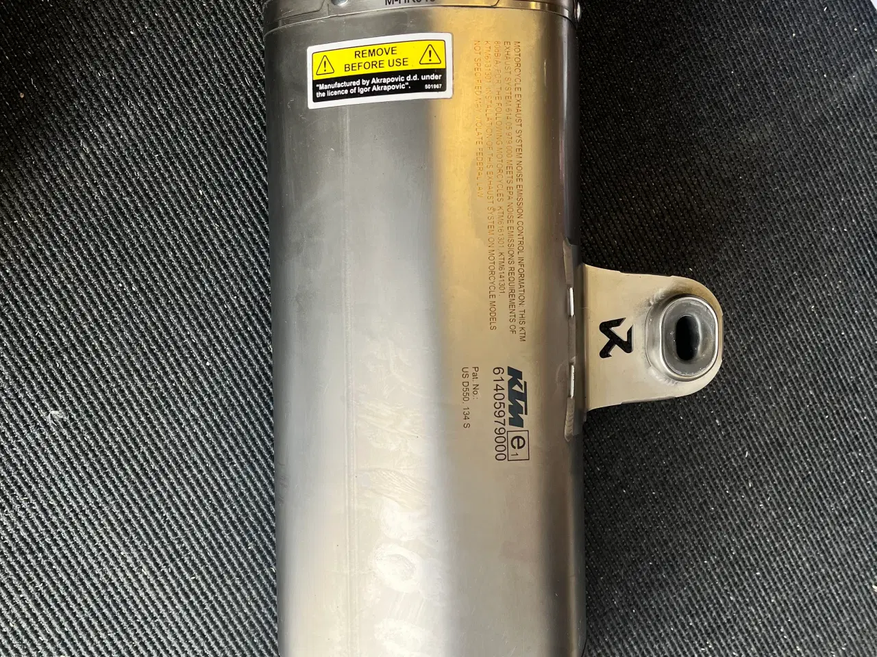 Billede 4 - KTM 1290 GT 2016-19 Akrapovic 
