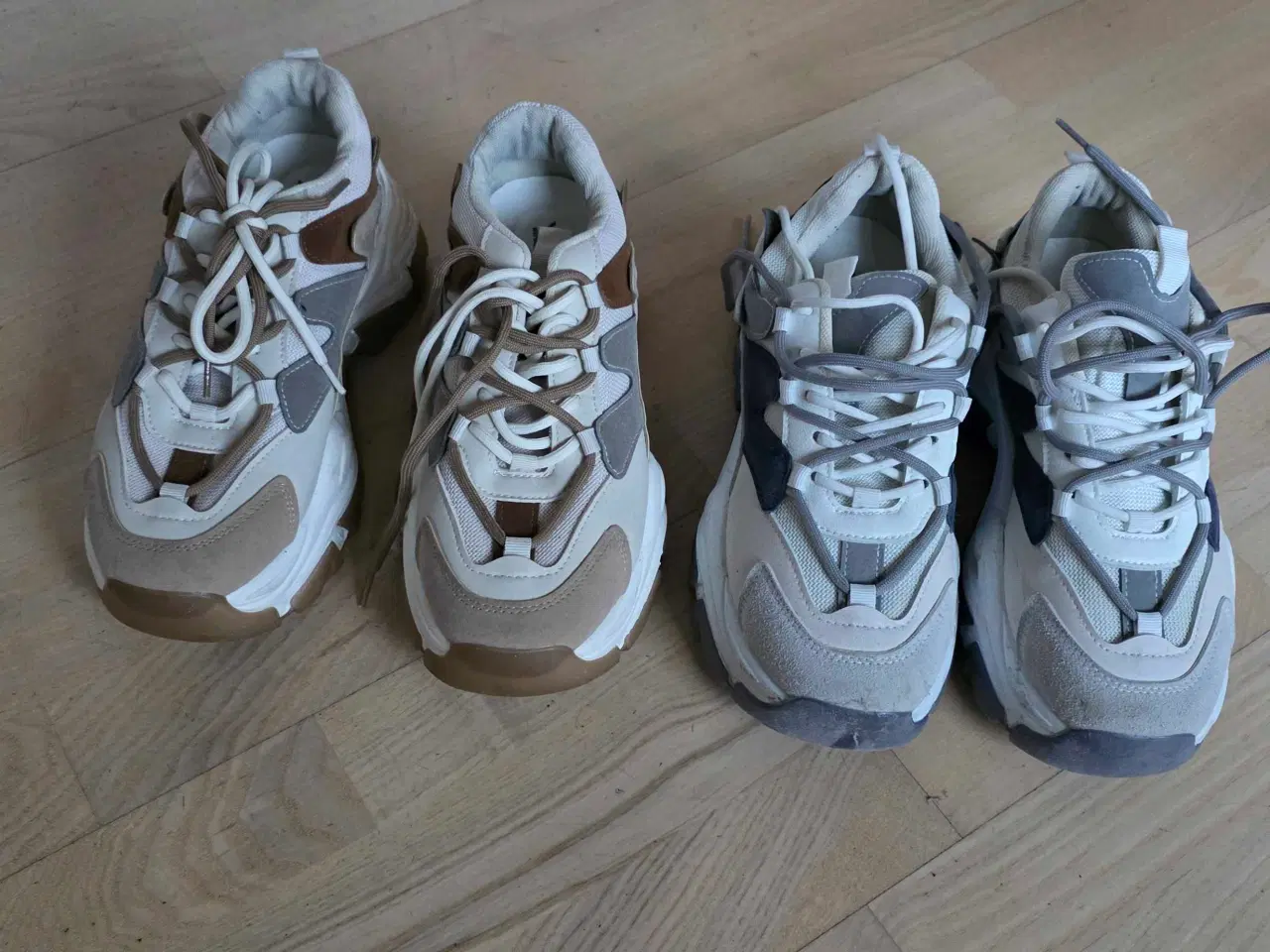 Billede 2 - 2 par Chunky sneakers.