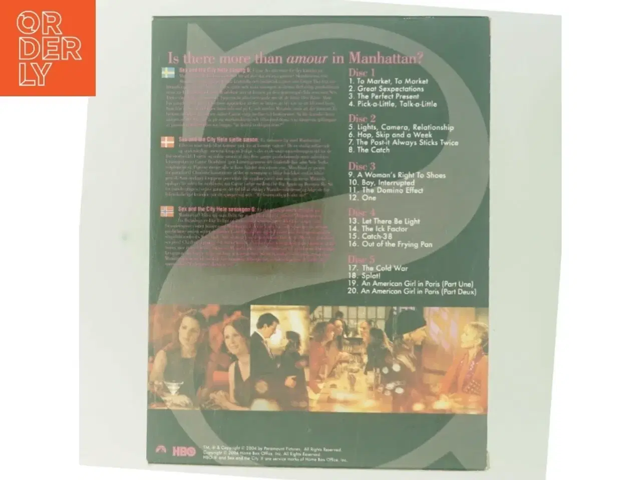 Billede 3 - Sex and the City: The Complete Season 6 med Sarah Jessica Parker (DVD)