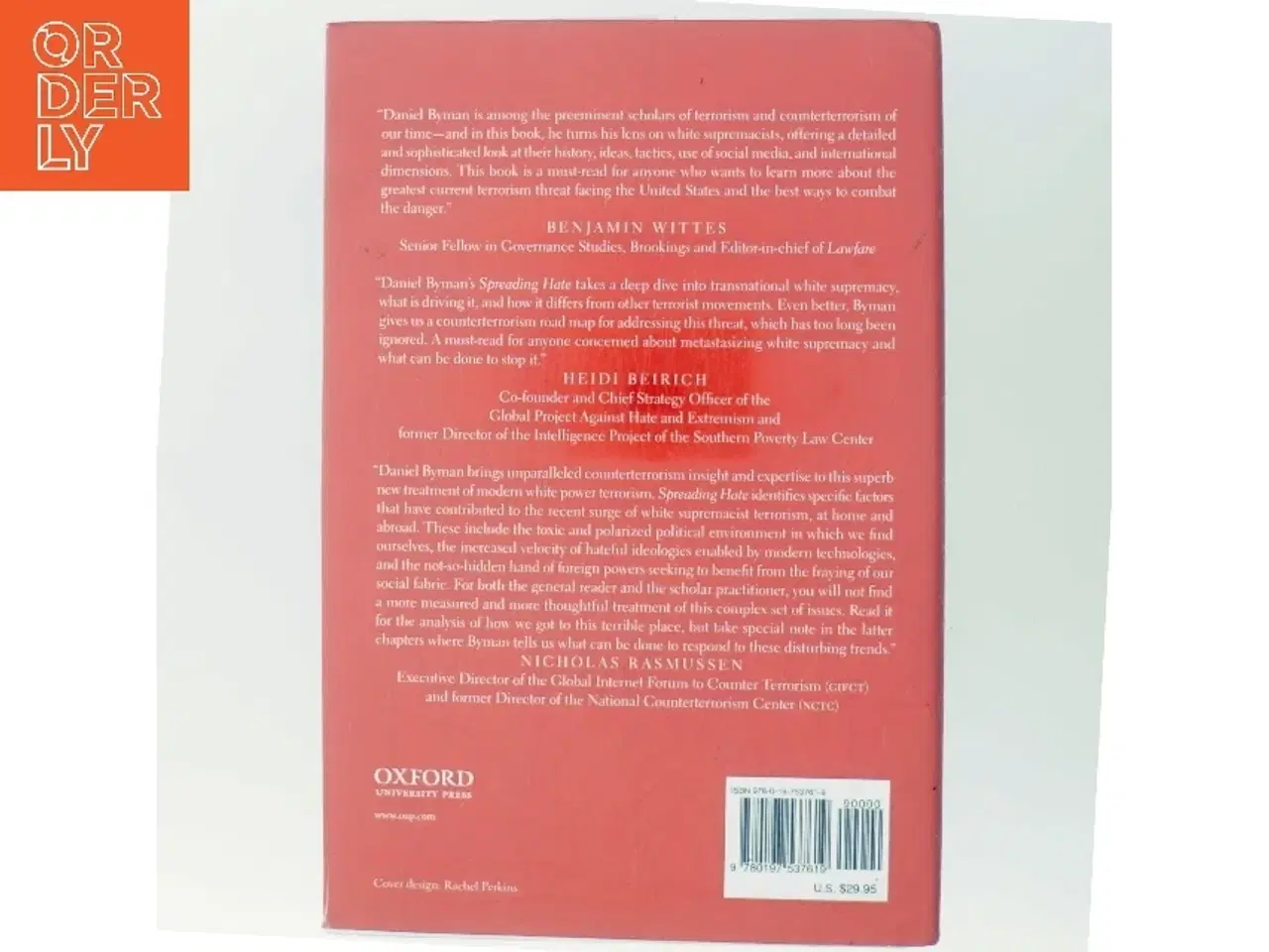 Billede 3 - Spreading Hate af Daniel Byman (Bog)