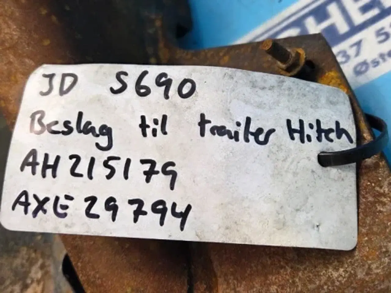 Billede 2 - John Deere S690 Beslag AH215179