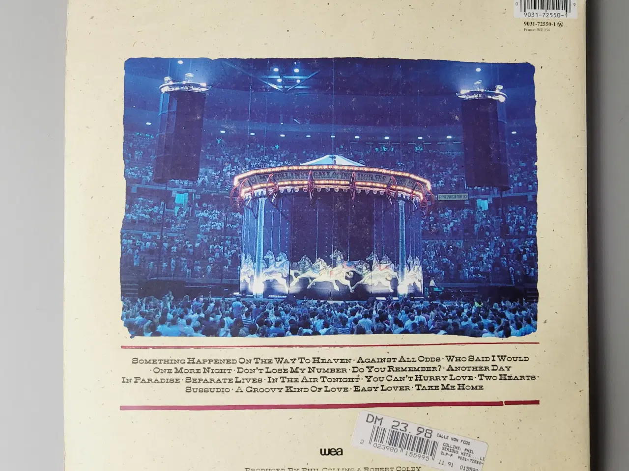 Billede 2 - ⭐️: Phil Collins – Serious Hits... Live! Original