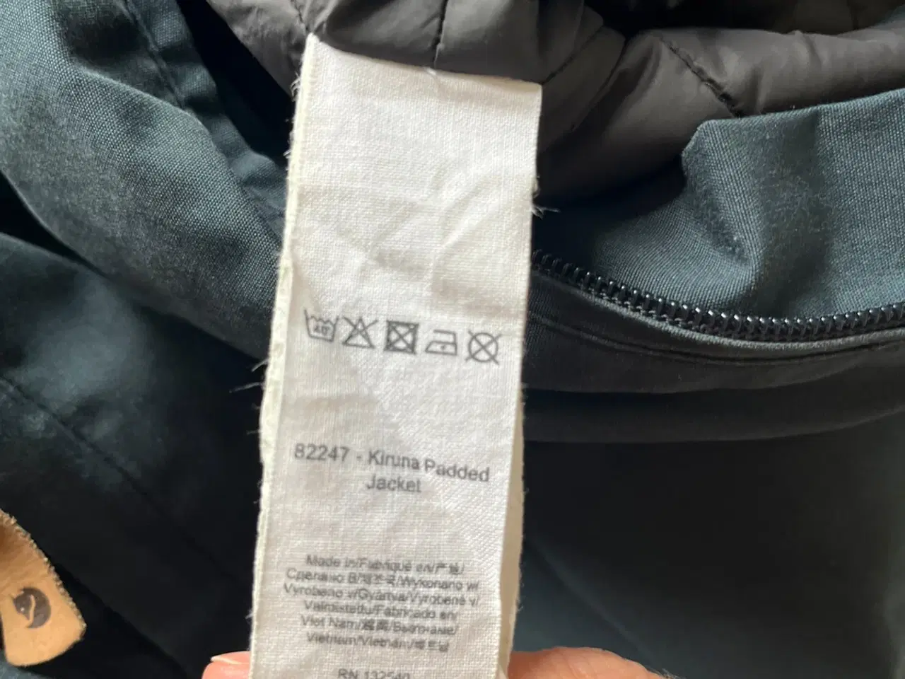 Billede 4 - Fjällräven Kiruna Padded Jacket 82247 Dark Navy S 