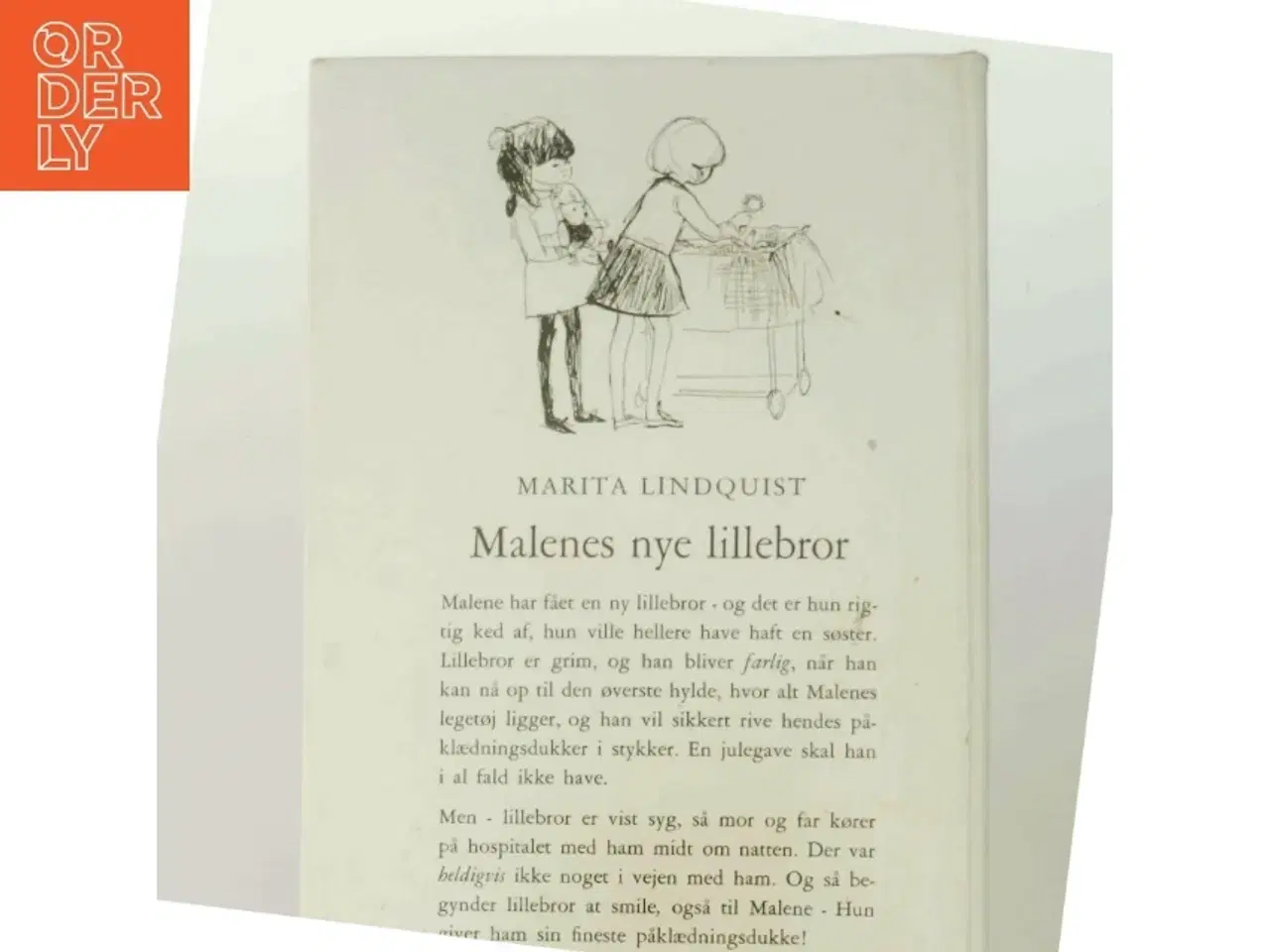 Billede 3 - Malenes nye lillebror af Marita Lindquist (Bog)