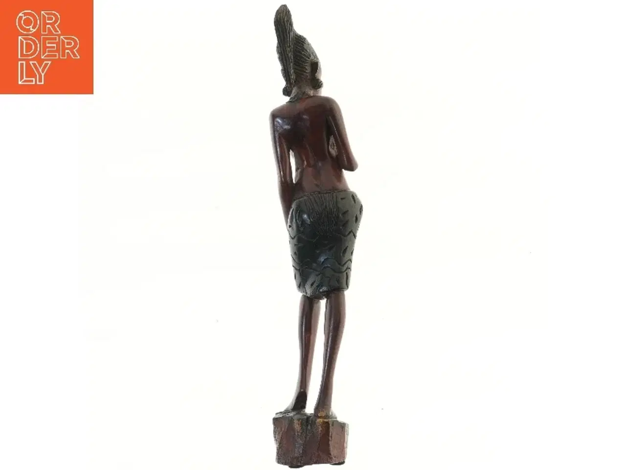 Billede 2 - Afrikansk skulptur (str. 57,5 cm)