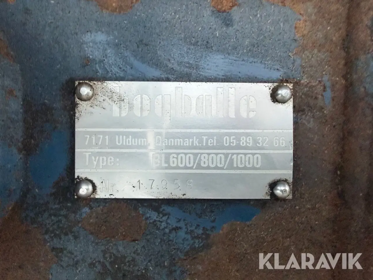 Billede 10 - Gødningsspreder Bøgballe BL 600