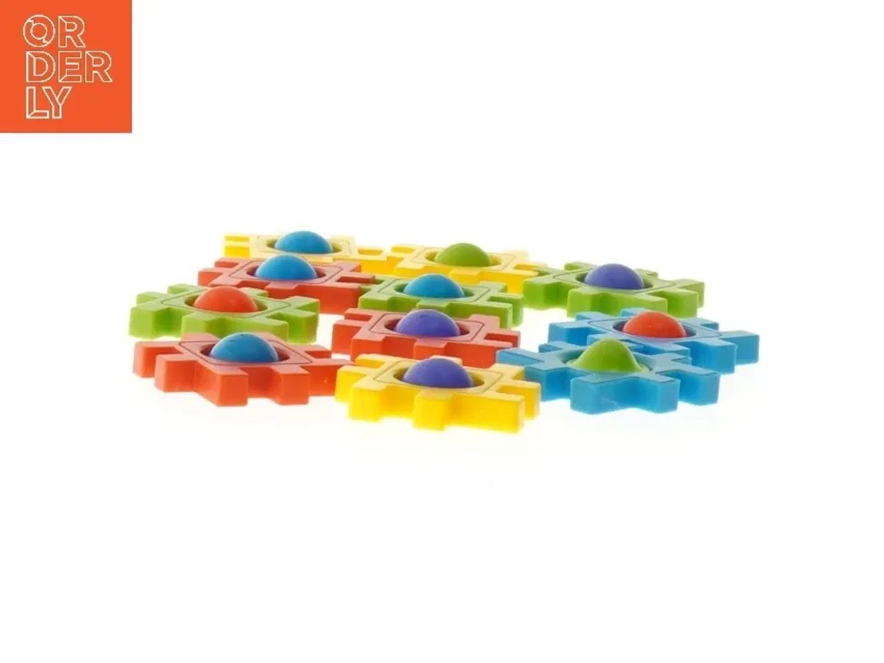 Billede 2 - Farverige fidget blokke (str. 4x4 cm)