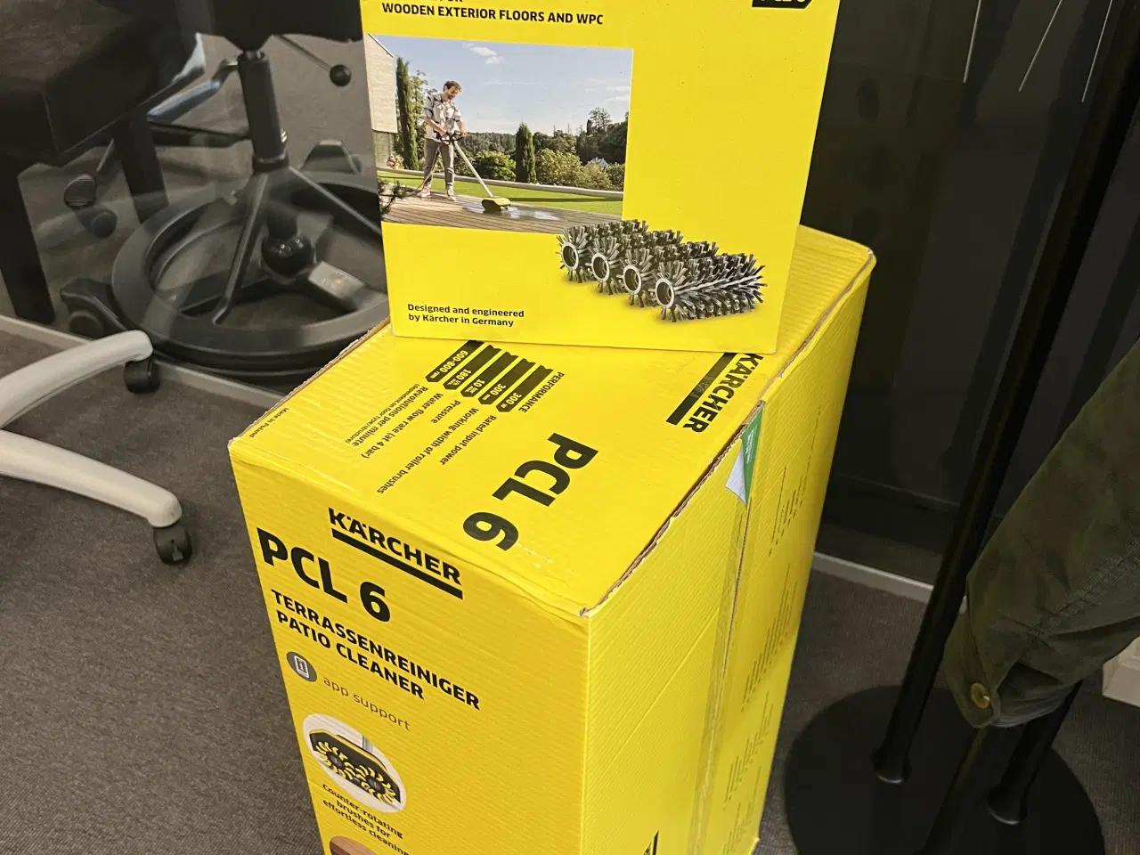 Billede 4 - Genial Kärcher PCL6 terrassevasker m/dobbelt børst