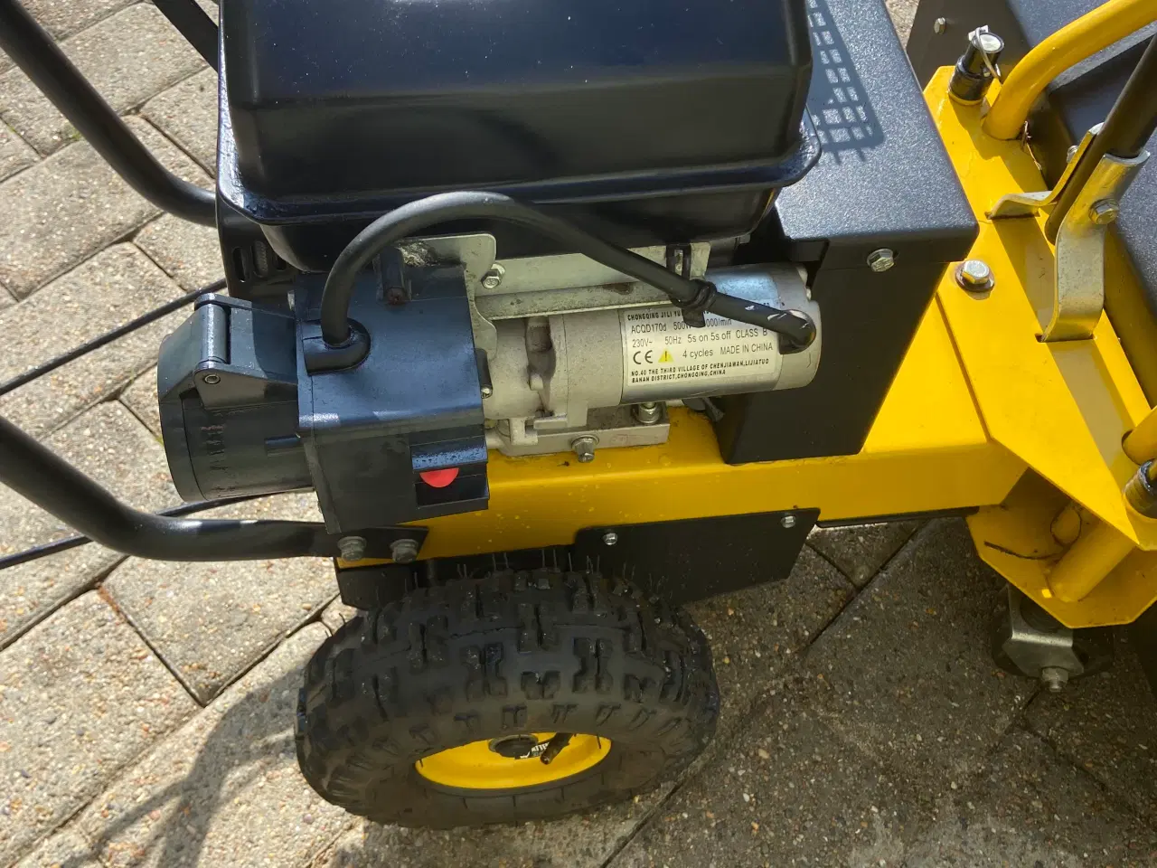 Billede 7 - Fejemaskine Texas Handy Sweep TG 720ES Med Elstart