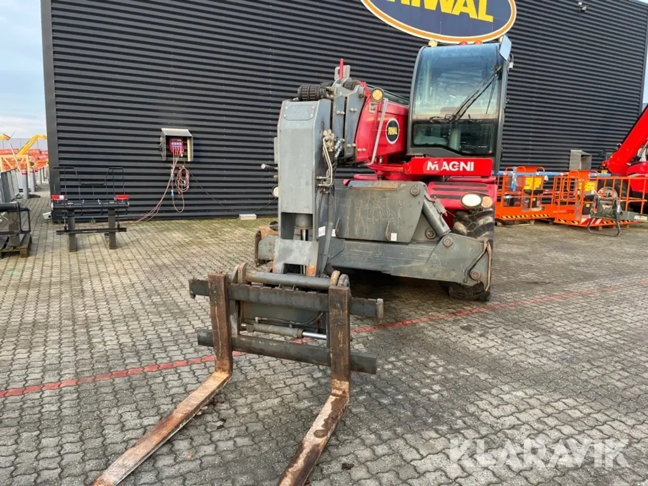 Billede 8 - Rotations Teleskoplæsser Magni RTH5.26 med Kurv og Gafler