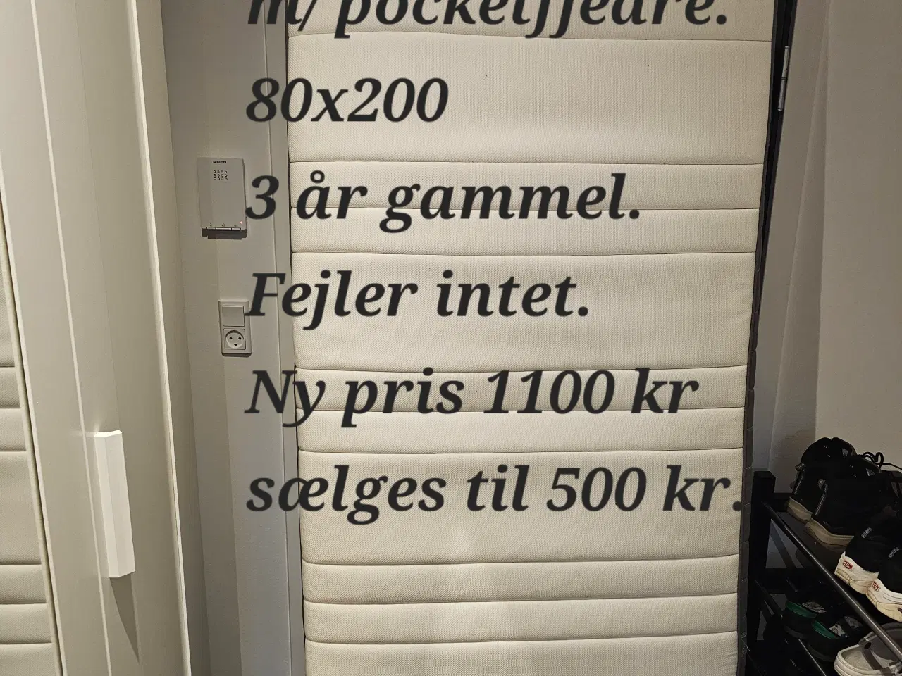 Billede 1 - Ikea Hövág springmadres 