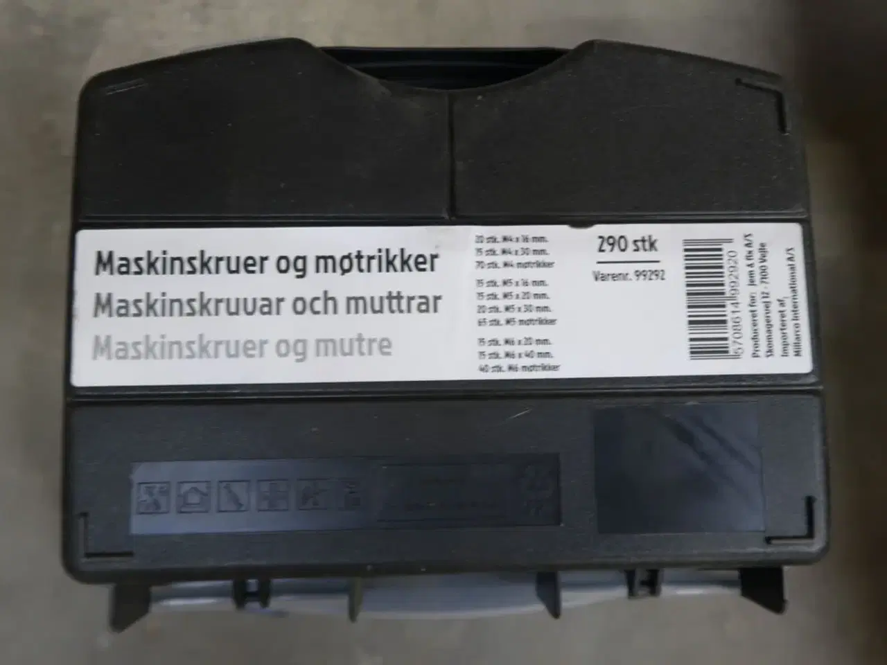 Billede 3 - 2 pk. Møtrikker & bolte