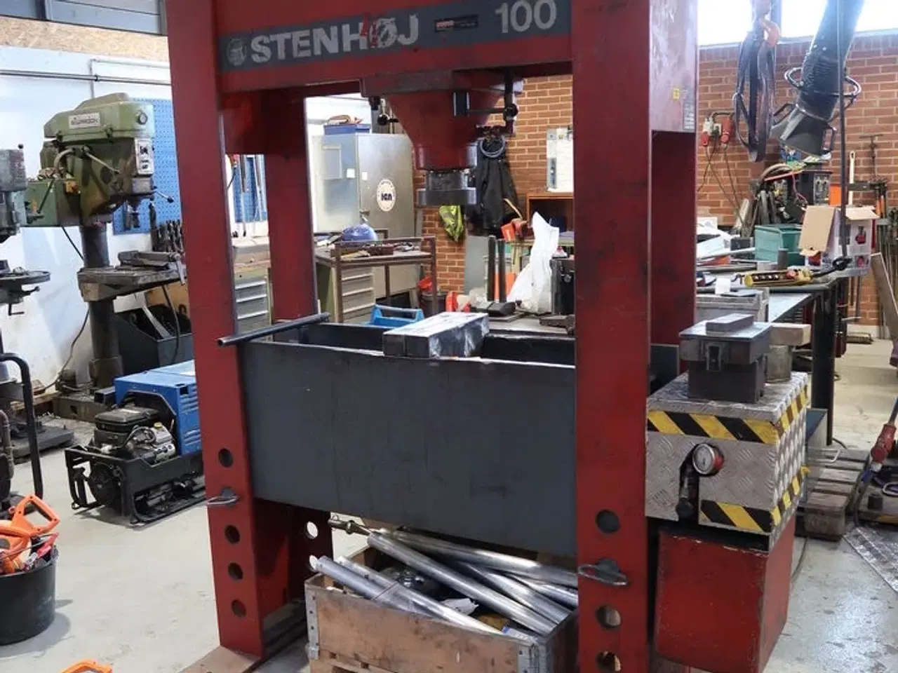 Billede 1 - Hydrauliskpresse STENHØJ 501001