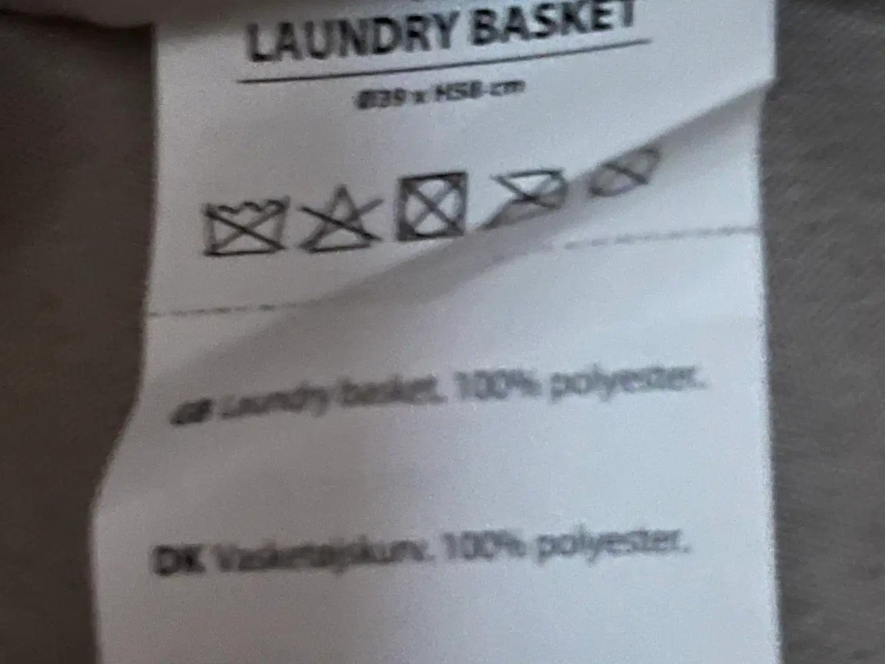 Billede 6 - 2 helt nye vasketøjskurve